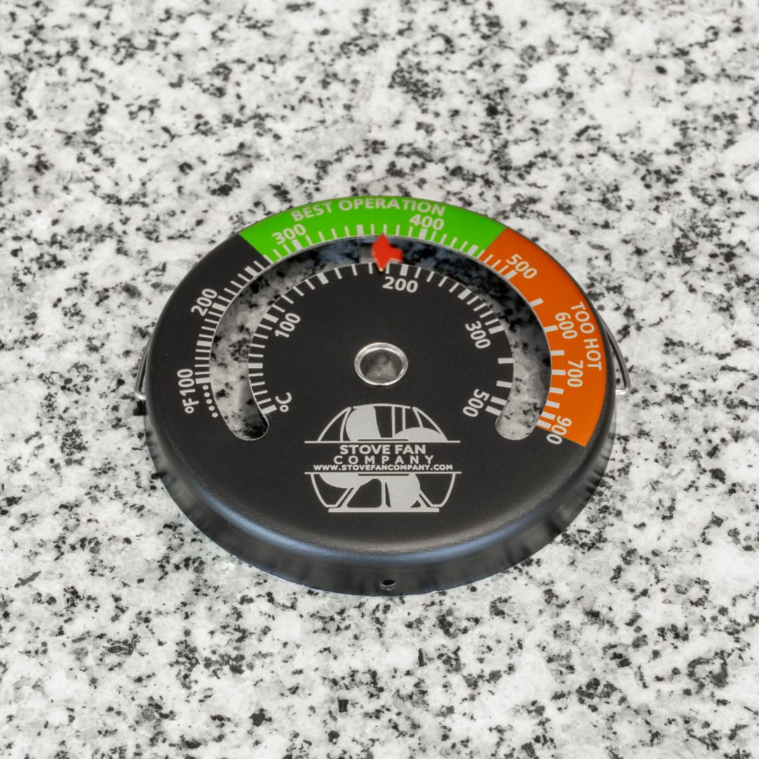 Thermomètre magnétique poêle - Accessoires poêles et cheminées 